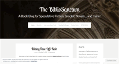 Desktop Screenshot of bibliosanctum.com